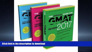 Pre Order The Official Guide to the GMAT Review 2017 Bundle + Question Bank + Video Full Book