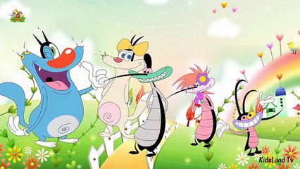 Oggy and the Cockroaches Finger Family Nursery Rhymes for Kids