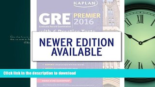 Pre Order GRE Premier 2016 with 6 Practice Tests: Book + Online + DVD + Mobile On Book
