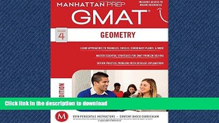 Read Book GMAT Geometry (Manhattan Prep GMAT Strategy Guides) Kindle eBooks