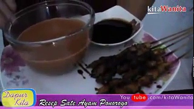 Cara Membuat Bumbu SATE AYAM PONOROGO Resep Sate Ayam