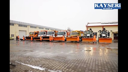 OSB KARLA MÜCADELE EKİPLERİ ÇETİN KIŞ KOŞULLARINA HAZIR
