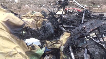 Видео с места обстрела российского госпиталя в Сирии