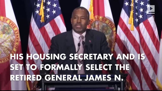 Trump picks ex-rival Ben Carson to be HUD secretary