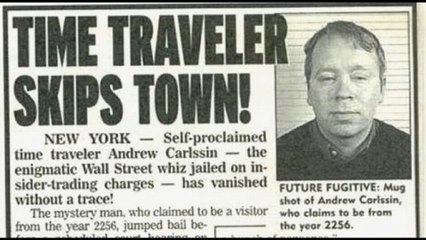 【衝撃】実在したタイムトラベラー未来から来た人達