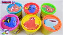 Learn Colors Disney Pixars Finding Dory Nemo Hank Destiny Surprise Egg and Toy Collector SETC