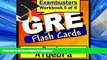 Hardcover GRE Test Prep Algebra Review Flashcards--GRE Study Guide Book 5 (Exambusters GRE Study