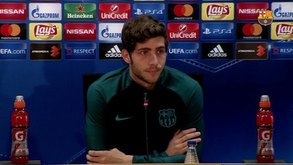 Sergi Roberto: Win on Tuesday will boost confidence in La Liga