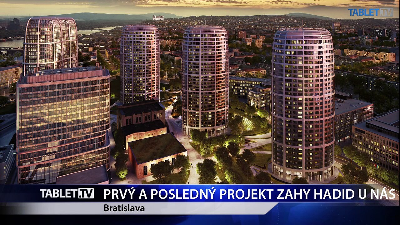 Sky Park v centre Bratislavy prinesie 780 bytov v troch vežiach