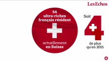 Suisse : de plus en plus d'ultra-riches français en Suisse voient la vie en rouge et blanc