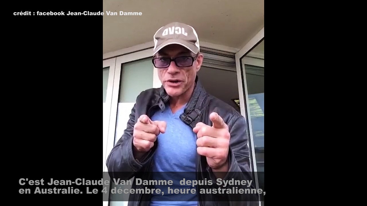 Jean-Claude Van Damme depuis Gold Coast en Australie
