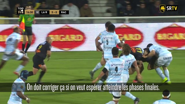 Après match Stade Rochelais - Racing 92