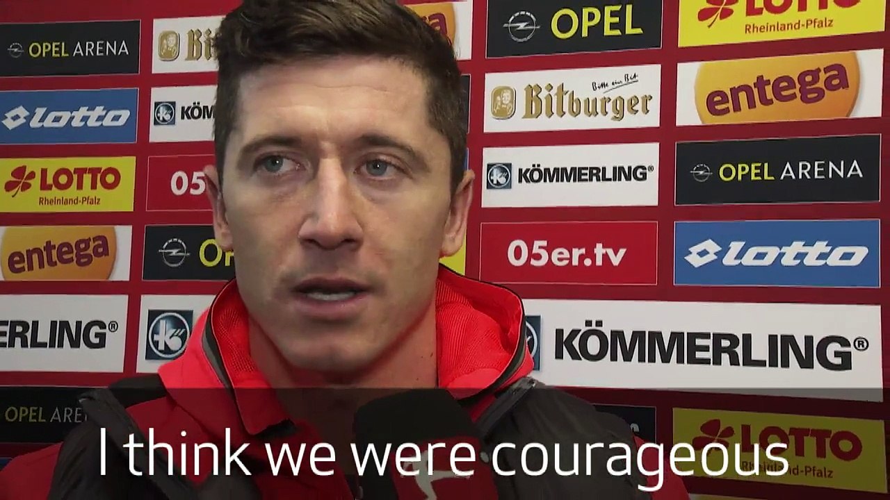 Lewandowski reflects on Bayern's victory over Mainz