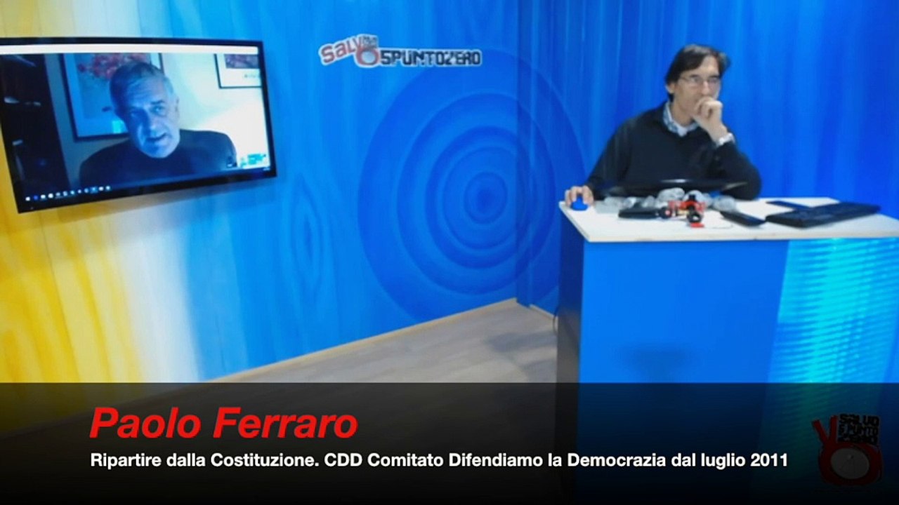 144 A RIPARTIRE DALLA COSTITUZIONE CDD Comitato Difendiamo la Democrazia dal luglio 2011