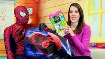 SURPRISE TOYS Spiderman HUGE Blind Bag Sleeping Bag Giant Surprises Frozen TMNT