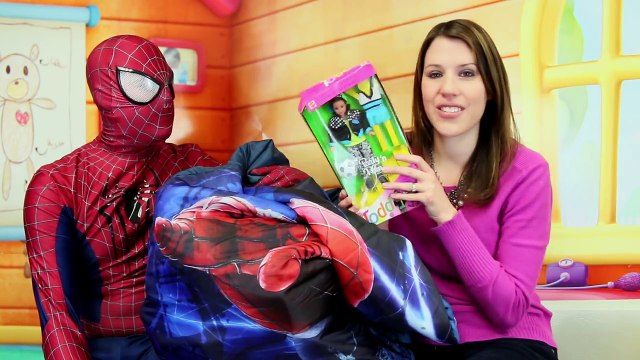 SURPRISE TOYS Spiderman HUGE Blind Bag Sleeping Bag Giant Surprises Frozen TMNT