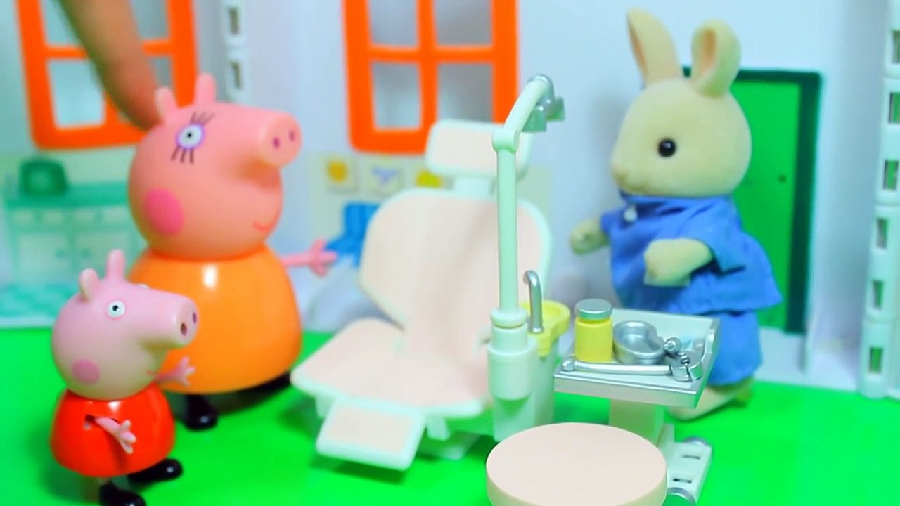 Свинка Пеппа Лечит Зубы Стоматолог Доктор Мультики для детей Врач Игры Peppa Pig