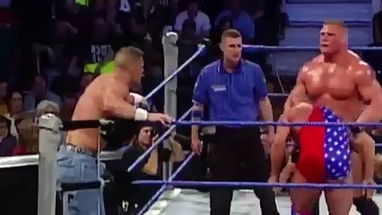 wwe John Cena vs Brock Lesnar vs Undertaker all in one
