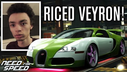 RICED BUGATTI VEYRON!   Need for Speed World OFFLINE