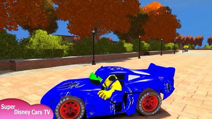 HULK CARS SMASH EPIC JUMPS PARTY & Lightning McQueen Cars + Nursery Rhymes for Children