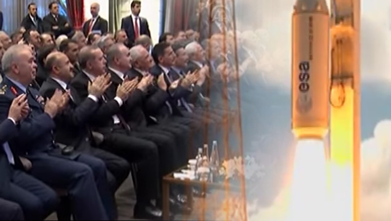 Göktürk-1 uydusu uzaya böyle fırlatıldı