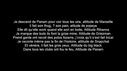 Soprano - Attitude feat. Black M [Paroles Uniquement]