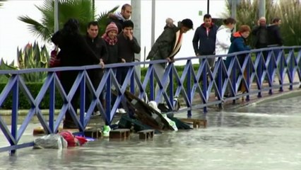 Espagne: deux morts dans des inondations