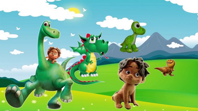 THE GOOD DINOSAUR Finger Family Song Disney Good Dino Nursery Rhymes Cookie Tv Kids Songs