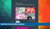 Hardcover Mayo Clinic Internal Medicine Board Review (Mayo Clinic Scientific Press) On Book