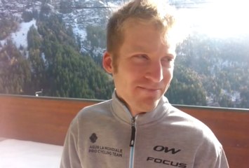 Interview Jan Bakelants, lors du stage de son équipe AG2R-La Mondiale, à Vaujany