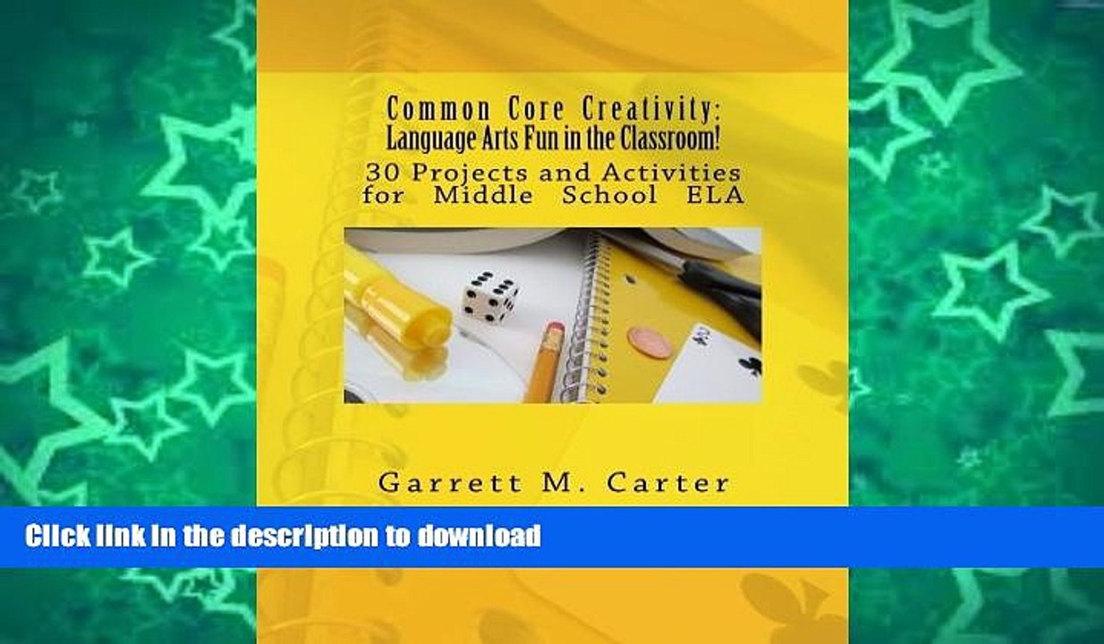 READ Common Core Creativity: Language Arts Fun in the Classroom!: 30 Projects and Activities for