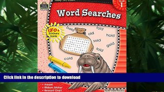 Pre Order Ready-Set-Learn: Word Searches Grd 1 Full Book