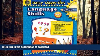 Hardcover Daily Warm-Ups: Language Skills Grade 2 Full Book