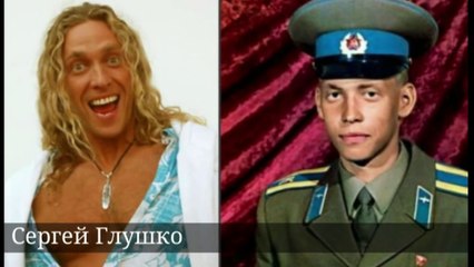 Армейские фото российских знаменитостей