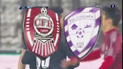 Filipe Nascimento Penalty Goal HD - CFR Cluj 1-2 Poli Timisoara 05.12.2016