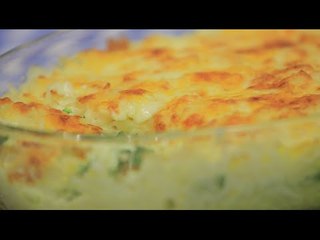 أرز بالجبنة والسبانخ | أماني رفعت