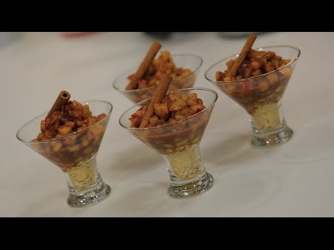 حلو التفاح بالقرفة الصحي | سالي فؤاد