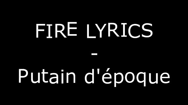 Dosseh - Putain d'époque ft. Nekfeu (Paroles - Lyrics)
