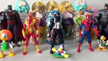 Spiderman Kiss Batman Surpirse Toys Jelly Beans Challenge | Superheros Play Doh Toys Videos For Kids