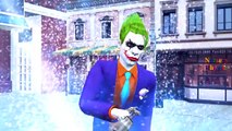 Spiderman Rhymes | Joker Pranks Compilation | Elsa Birthday Party | Funny SuperHeroes Movie