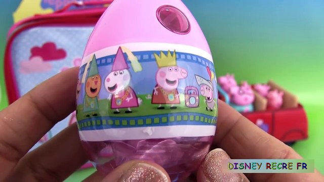 Peppa Pig Oeufs Surprise Clay Buddies Sac Repas Pâte à modeler