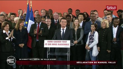 Valls: je suis candidat à la présidence de la République