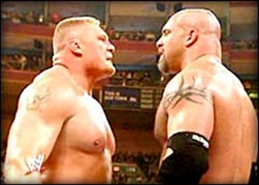 Brock lesnar vs Goldberg 2016 Full Match - GAMEOVER IN JUST 2 MINS