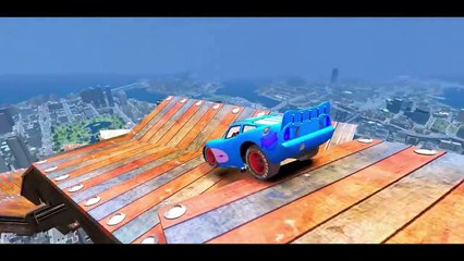 Disney Cars Lightning McQueen & Nursery Rhymes Songs for Kids with Frozen Elsa & Anna / Spiderman