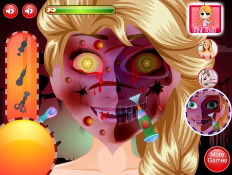 ELSA BECOME VAMPIRE?? Frozen Princess Elsa Vampire Resurrection Full Game