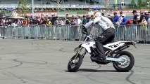 BMW Motorcycle Stunt Team at Miller Motorsports Park World SBK Round