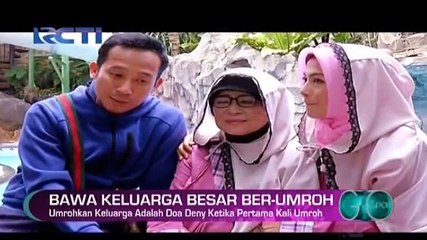 Umrohkan Keluarga adalah Doa Deny Cagur Ketika Pertama Kali Umroh