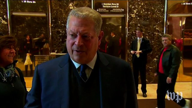 Al Gore meets with Donald Trump