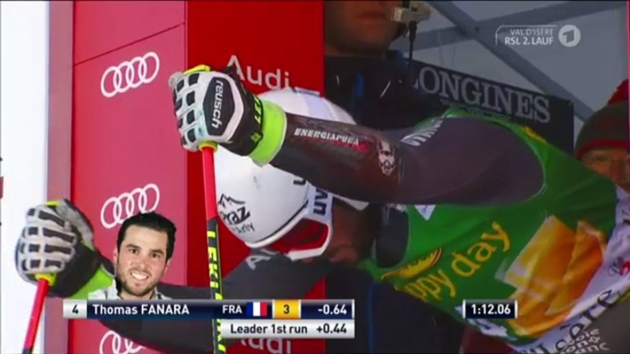 Val D'Isere Riesenslalom Männer 2ter Lauf 04.12.2016