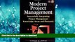 Audiobook Modern Project Management : Successfully Integrating Project Management Knowledge Areas